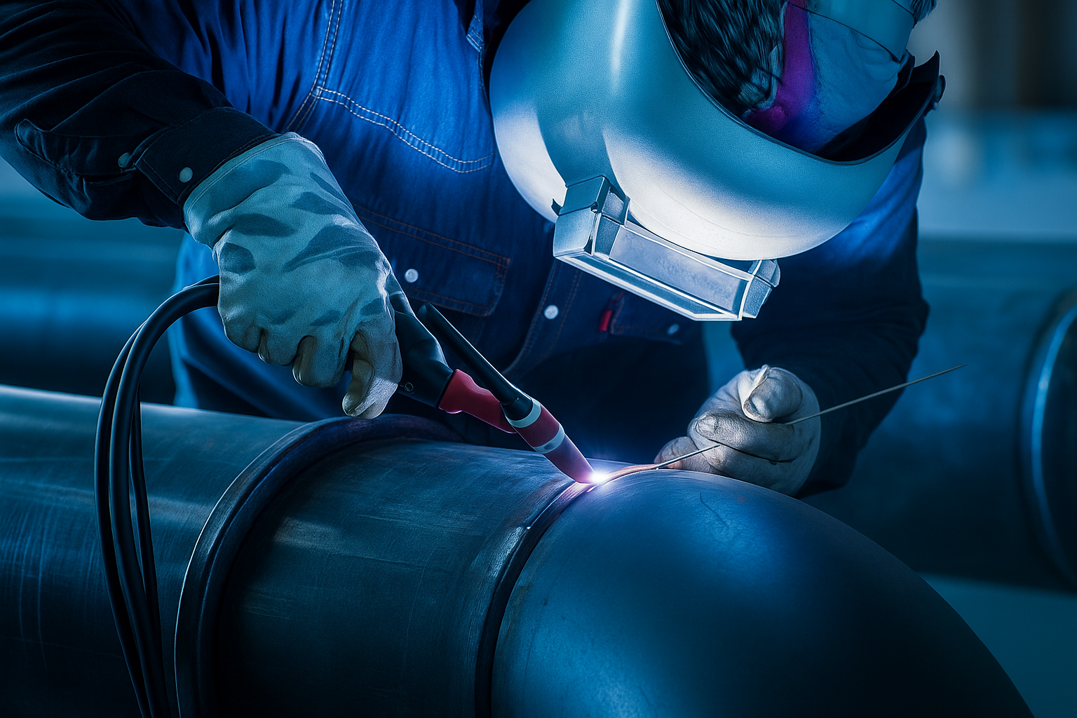 Processo de solda TIG